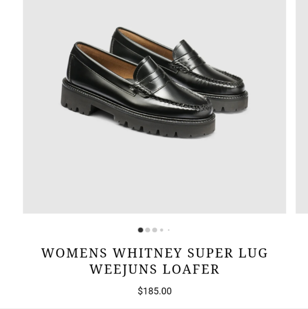 G.H. Bass Whitney Super Lug Weejuns Loafer